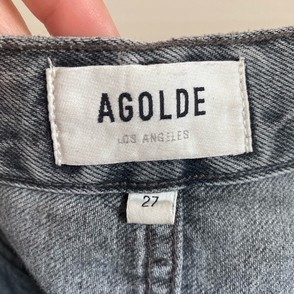 Agolde Ripley, black/grey, size 27 - Picture 4 of 5